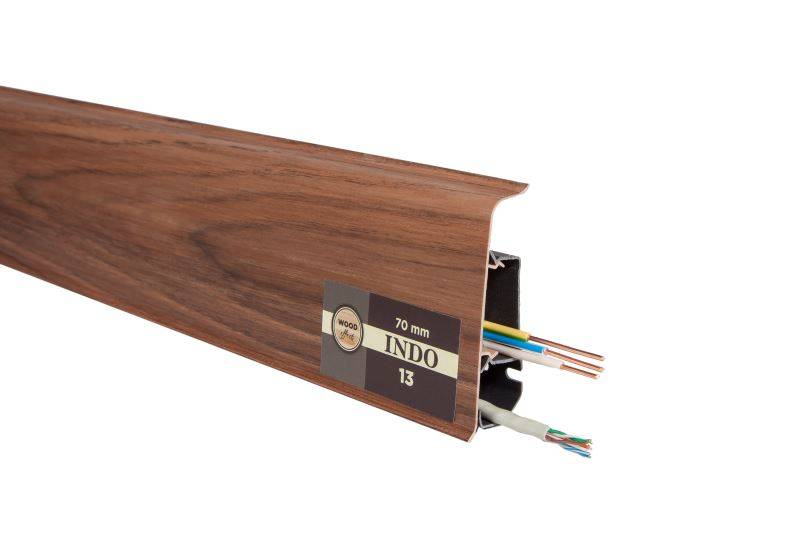 Плинтус "Arbiton" Indo Дуб Рубра (2500*26*70 мм) — купить в Калуге