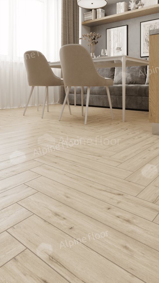 Ламинат "Alpine Floor" Herringbone 12 PRO Дуб Лион (606*101*12 мм) — купить в Калуге
