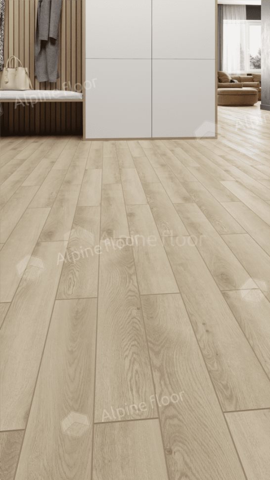 Ламинат "Alpine Floor" Herringbone 12 PRO Дуб Орлеан (606*101*12 мм) — купить в Калуге