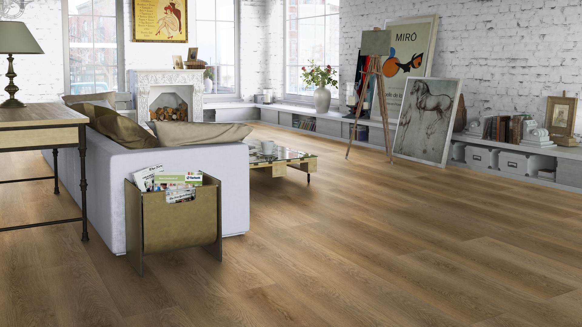 SPC ламинат "Tarkett" Deep House Stanley (1400*225*4,6 мм) — купить в Калуге