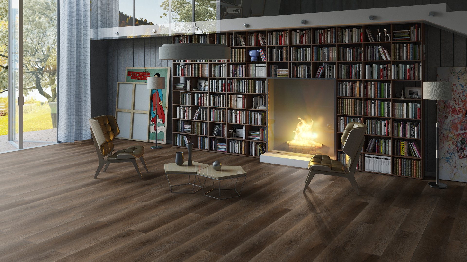 SPC ламинат "Tarkett" Deep House Rachel (1400*225*4,6 мм) — купить в Калуге