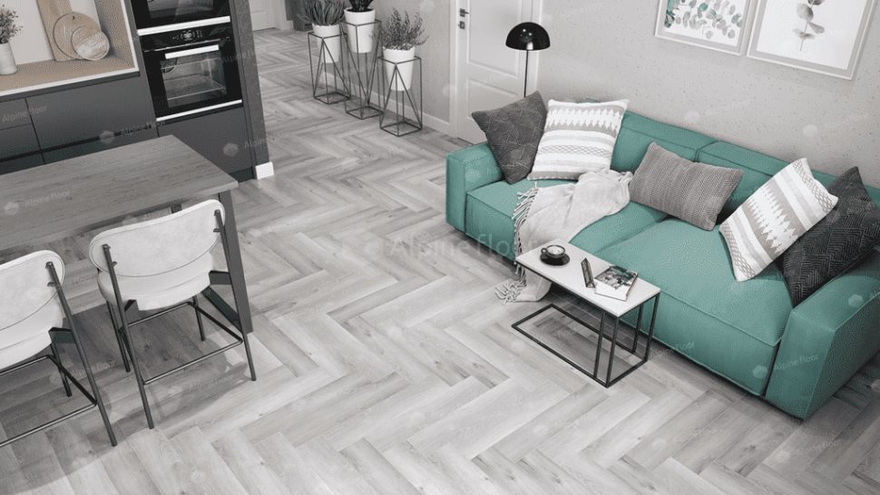 Виниловый ламинат "Alpine Floor" Parquet Light Дуб Лейтена (600*125*4 мм) — купить в Калуге