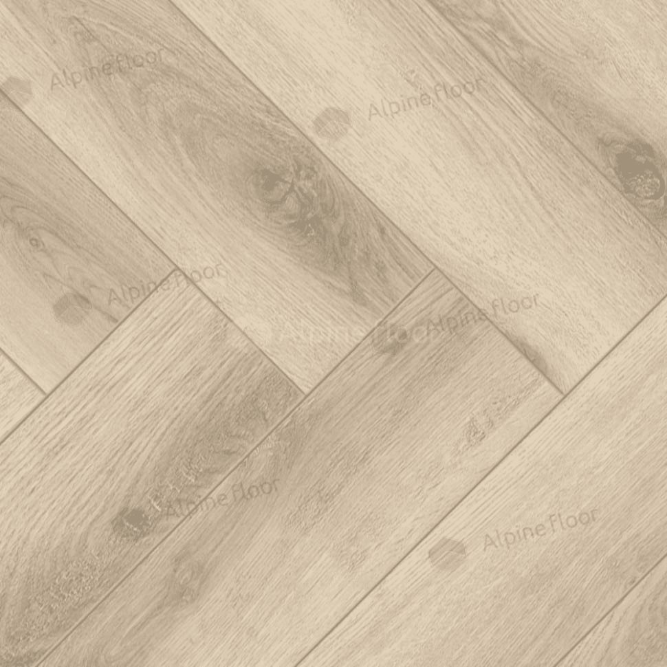 Ламинат "Alpine Floor" Herringbone 12 PRO Дуб Орлеан (606*101*12 мм) — купить в Калуге