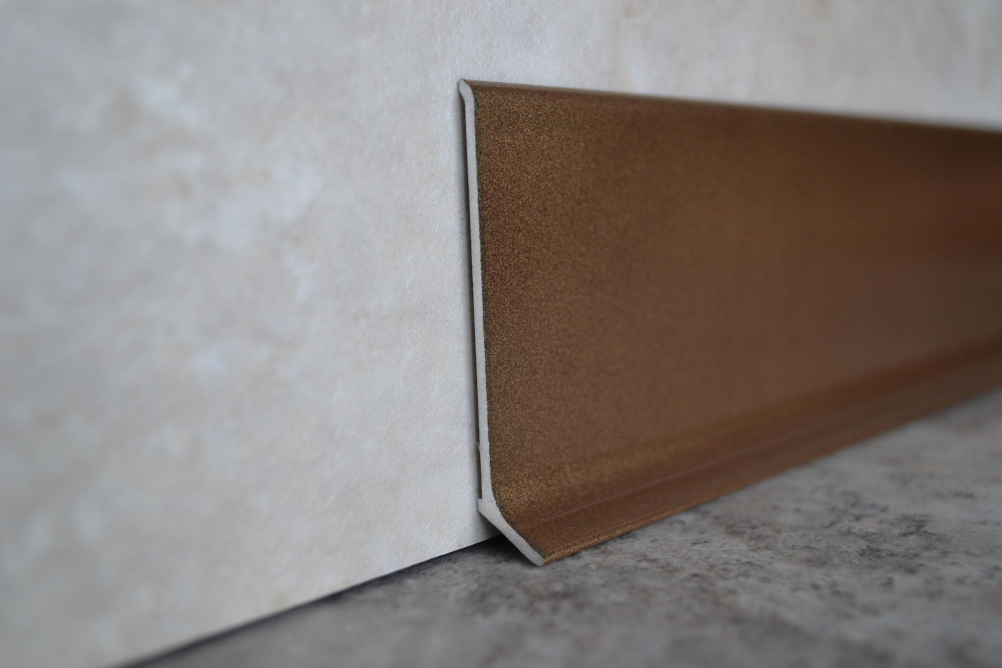 Угол наружный к алюминиевому плинтусу 100мм бронза — купить в Калуге