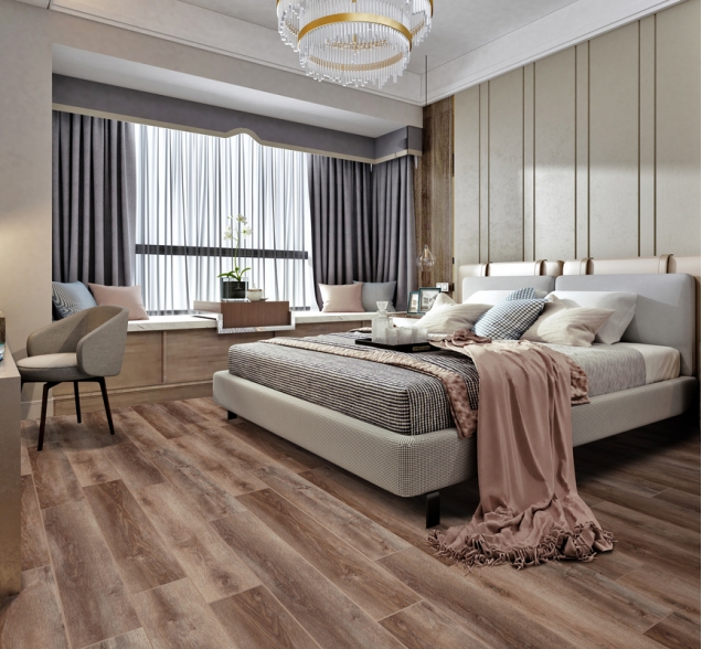 SPC ламинат "CronaFloor" Wood 4V Дуб Охрид (1200*180*4 мм) — купить в Калуге