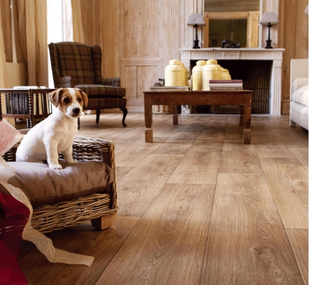 SPC ламинат "CronaFloor" Wood 4V Дуб Монтара (1200*180*4 мм) — купить в Калуге