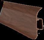 Плинтус "Идеал" пластиковый Комфорт Дуб темный (2500*22*55 мм) — купить в Калуге