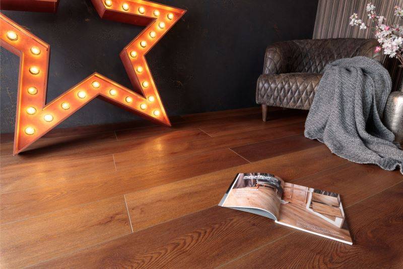 Замковая ПВХ плитка "Aquafloor" AF8026XXL (1800*228*8 мм) — купить в Калуге