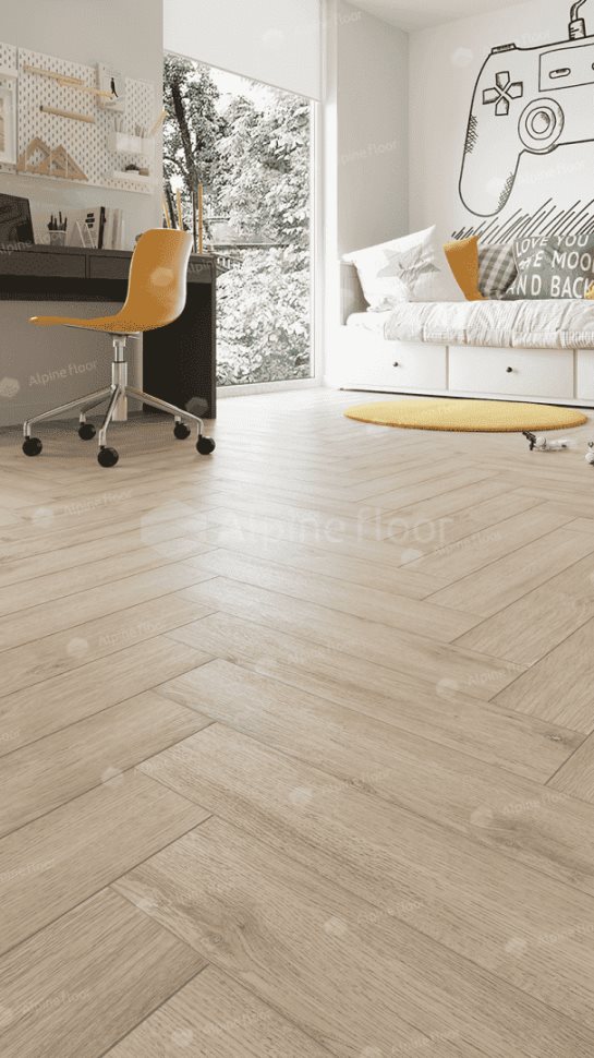 Виниловый ламинат "Alpine Floor" Parquet Light Дуб Медия (600*125*4 мм) — купить в Калуге