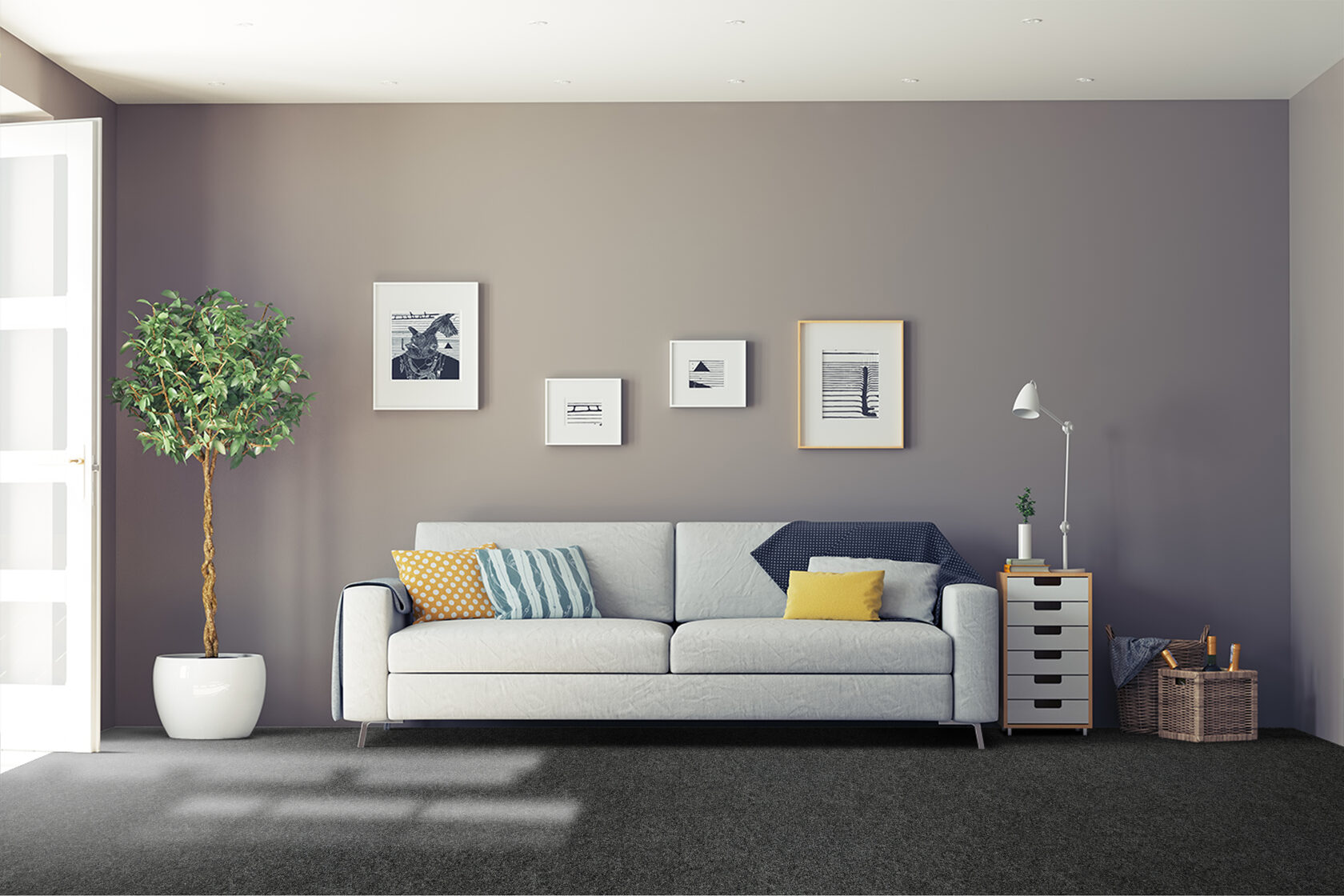 Ковровое покрытие "Bonkeel" Color Rib Ebony 98 (ширина 1м/3м/4м) — купить в Калуге