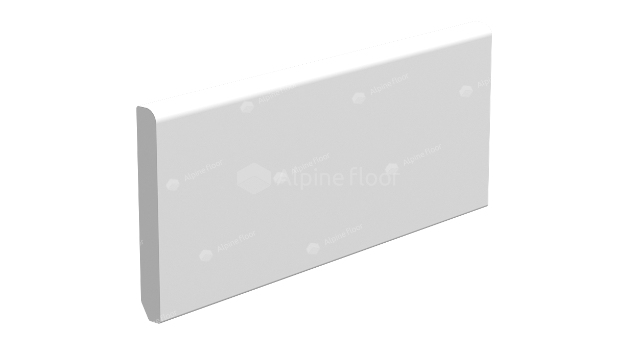 Напольный плинтус Grand Sequoia 11-00 Белый матовый (2200*11*80 мм) — купить в Калуге