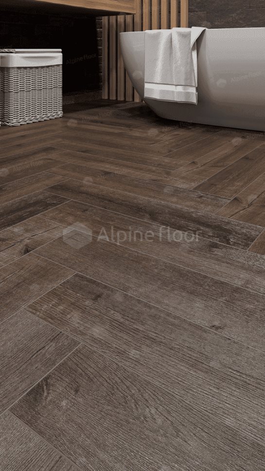 Виниловый ламинат "Alpine Floor" Parquet Light Дуб Альферац (600*125*4 мм) — купить в Калуге