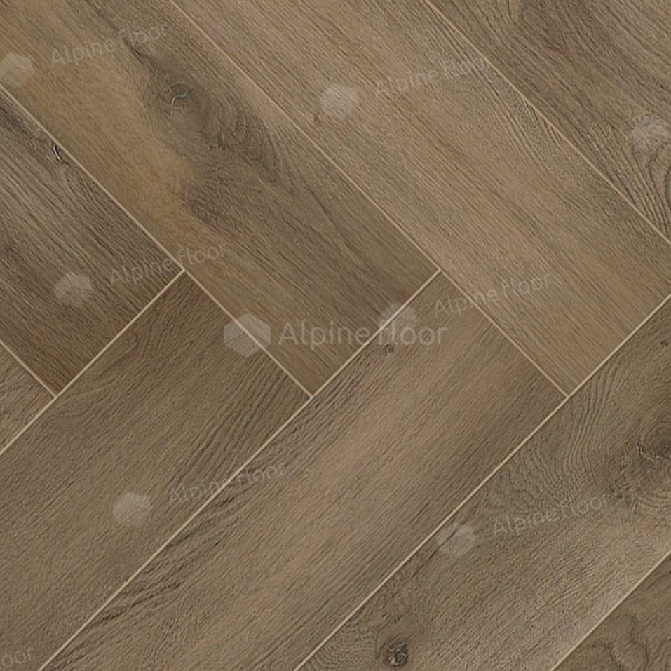 Ламинат "Alpine Floor" Herringbone Дуб Анжу (606*101*8 мм) — купить в Калуге