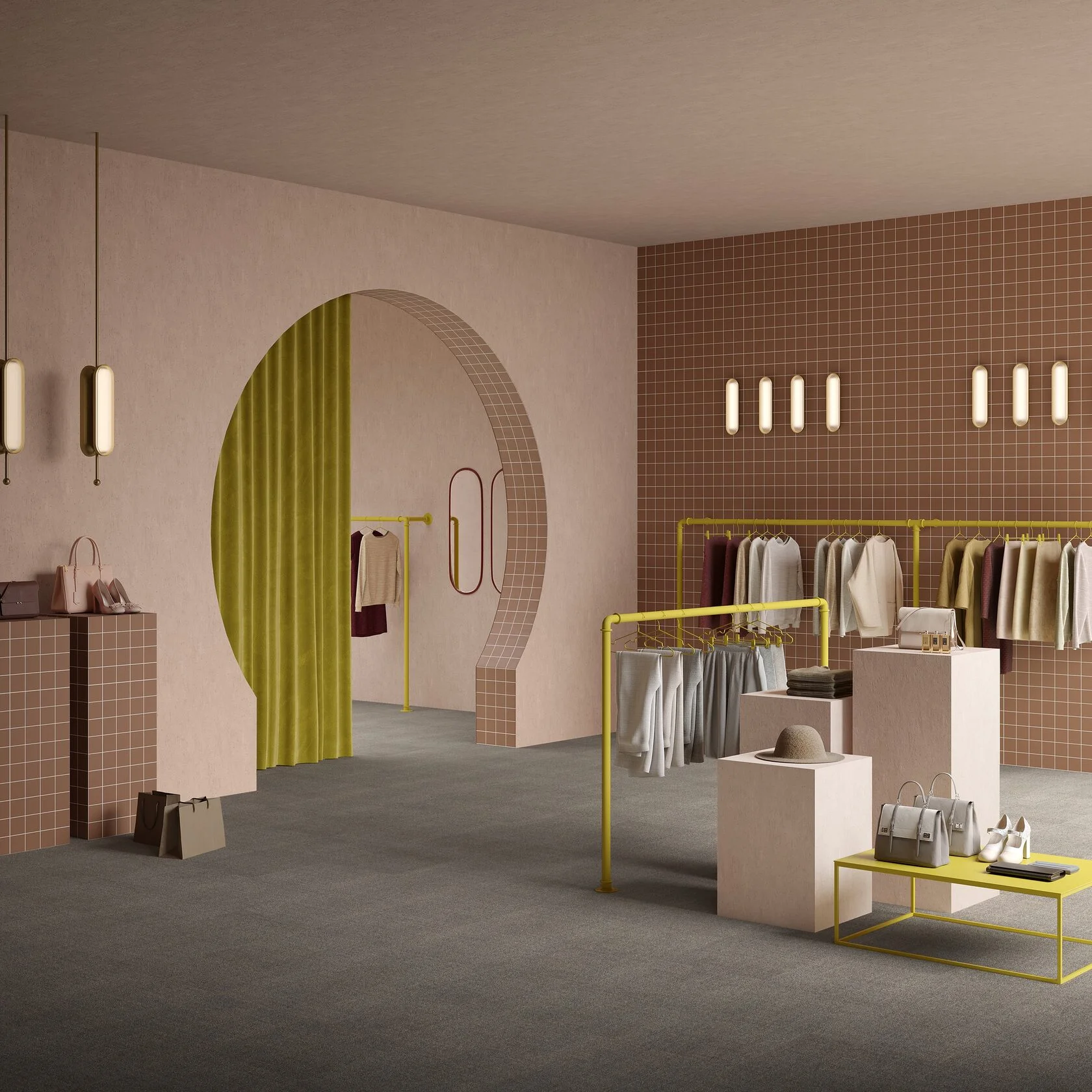 Ковровая плитка Mantra Tile 99 (500*500*6 мм) — купить в Калуге