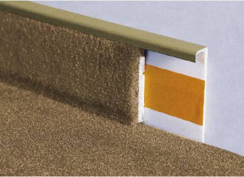 Плинтус для ковролина "Korner" Listwa бежевый (2500*13,8*50 мм) — купить в Калуге