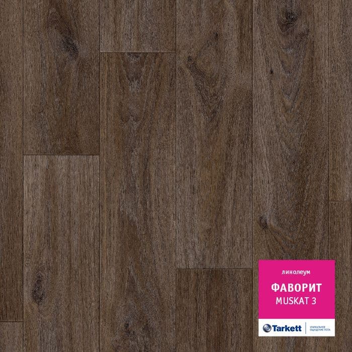 Линолеум бытовой "Tarkett" Фаворит Muskat 3 (4м) — купить в Калуге