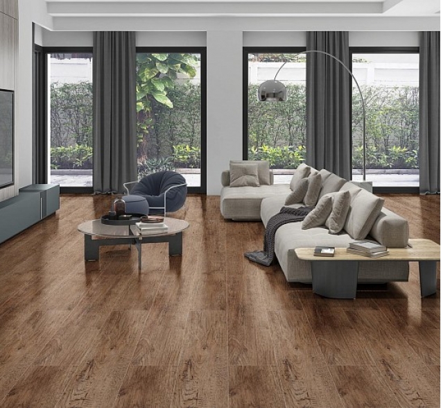 SPC ламинат "CronaFloor" Nano 4V Дуб Античный (1200*180*3,5 мм) — купить в Калуге