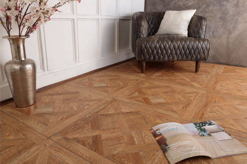 Замковая ПВХ плитка "Aquafloor" AF7004VS (600*600*7 мм) — купить в Калуге