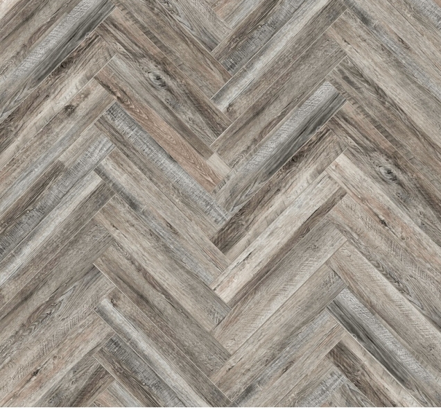 Виниловый ламинат SPC "Cronafloor" Herringbone Дуб Реймс (640*128*4,5 мм) — купить в Калуге