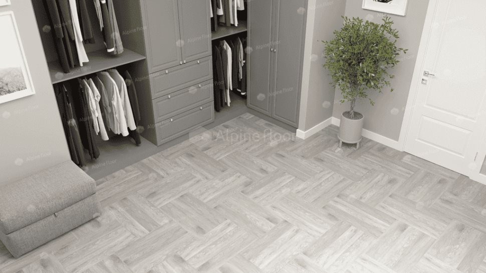 Виниловый ламинат "Alpine Floor" Parquet Light Дуб Полис (600*125*4 мм) — купить в Калуге