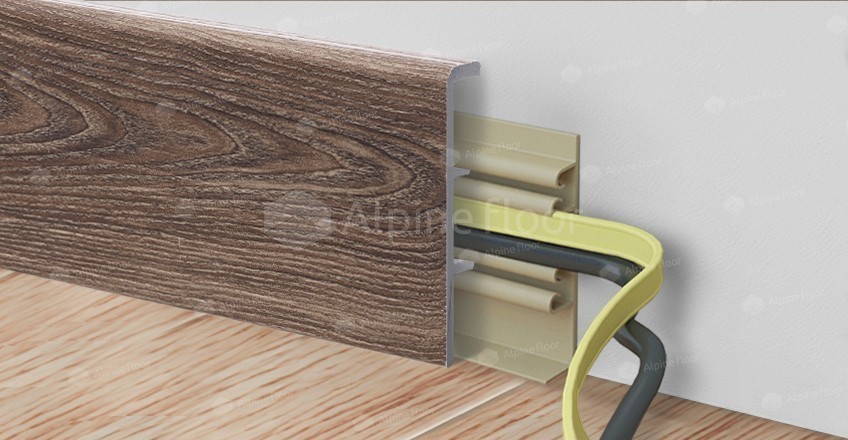 Напольный плинтус Rico Concept 80 Дуб фисташковый (2200*20*80 мм) — купить в Калуге