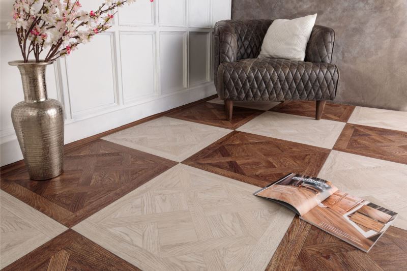 Замковая ПВХ плитка "Aquafloor" AF7001VS (600*600*7 мм) — купить в Калуге