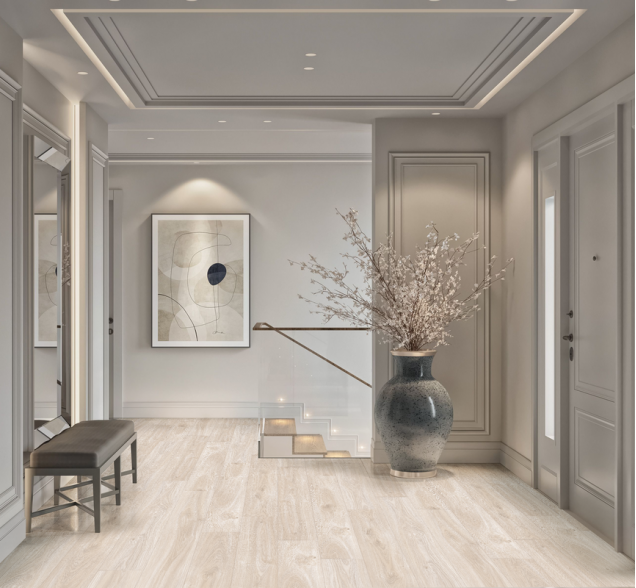 SPC ламинат "CronaFloor" Nano 4V Дуб Ампир (1200*180*3,5 мм) — купить в Калуге