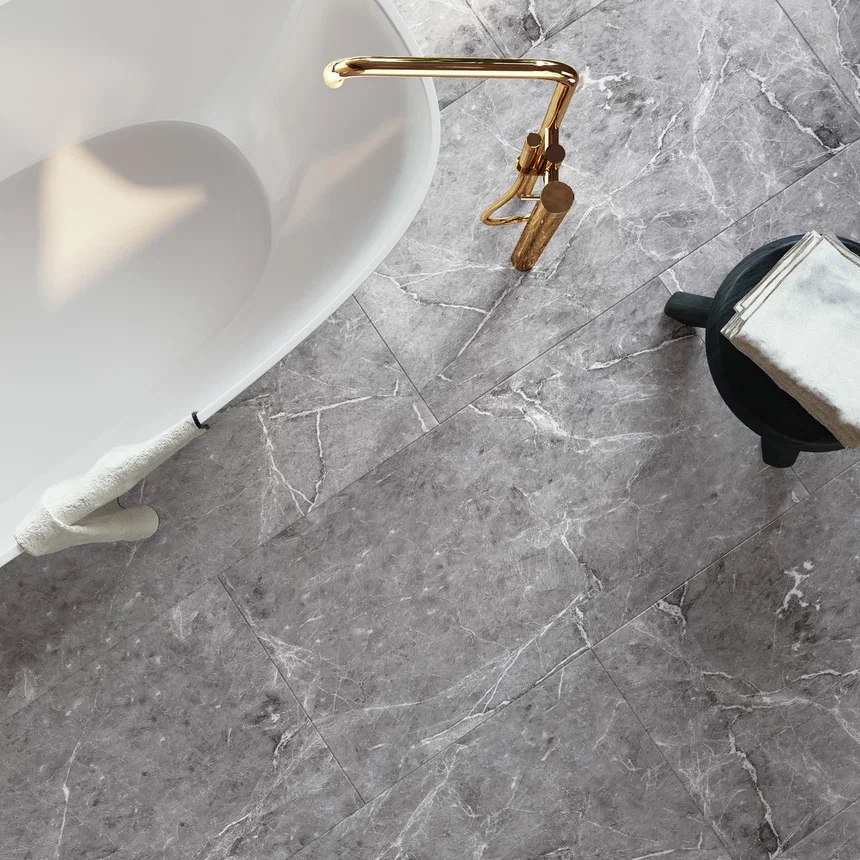 SPC ламинат "Invictus" Hudson Stone Silver (907*450*6мм) — купить в Калуге