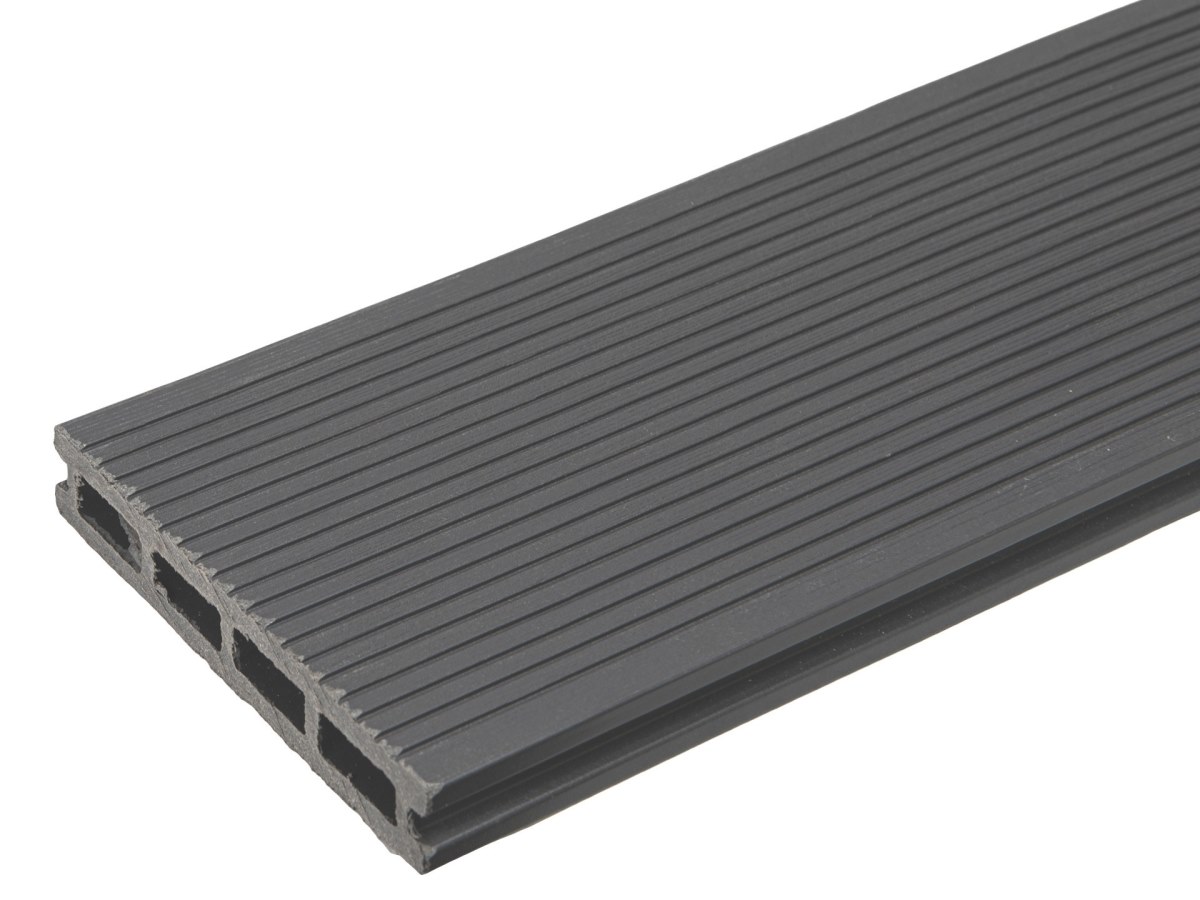 Террасная доска серый TalverWood 150*25мм, 3 D+вельвет брашинг — купить в Калуге