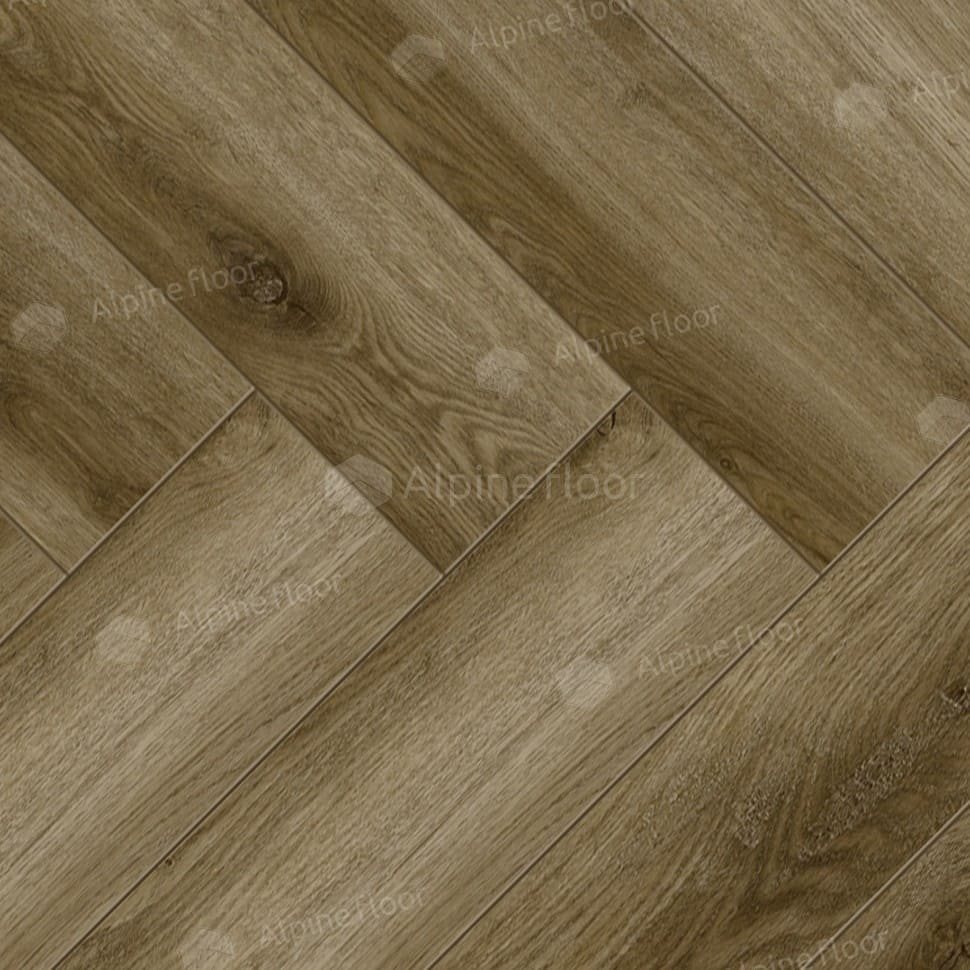 Ламинат "Alpine Floor" Herringbone Дуб Марсель (606*101*8 мм) — купить в Калуге