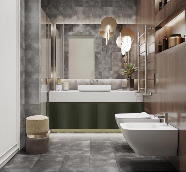 SPC ламинат "CronaFloor" Stone 4V Торнадо Дымчатый (600*300*4 мм) — купить в Калуге