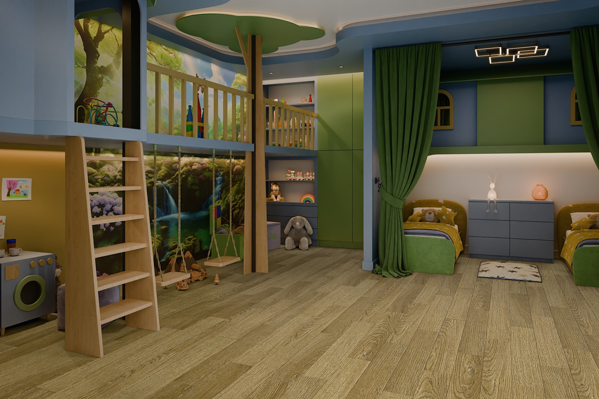 SPC ламинат «Damy Floor» Дуб Золотой (1220*180*4 мм) — купить в Калуге