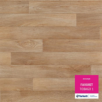 Линолеум бытовой "Tarkett" Фаворит Tobago 1 (2,5м) — фото и характеристики
