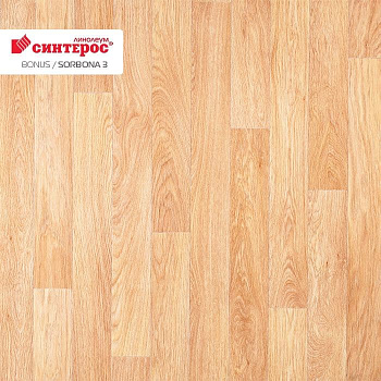Линолеум усиленный бытовой "Синтерос" Bonus Sorbona 3 (4м) — фото и характеристики