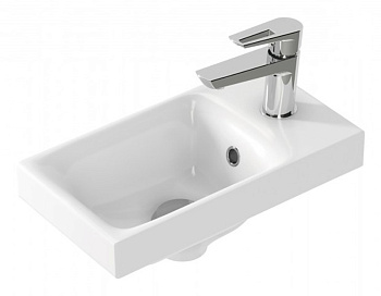 Раковина Moduo 40 встраиваемая белая S-UM-MOD40/1