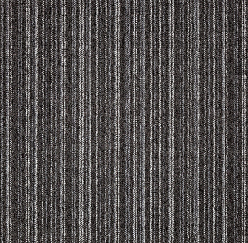 Ковровая плитка "Bonkeel" Space Strip Graphit (500*500*5,9 мм) — фото и характеристики